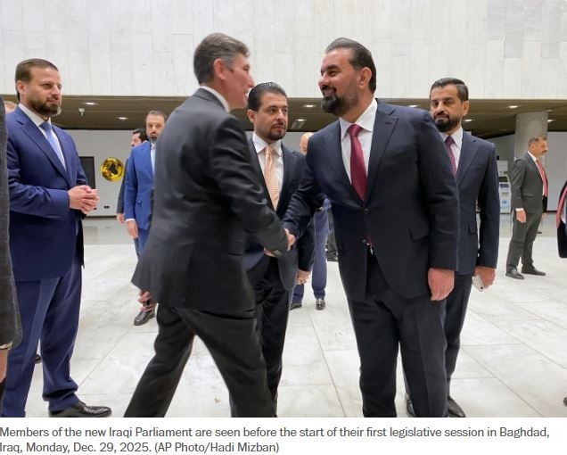 Iraq’s Parliament Elects New Speaker After Overnight Talks