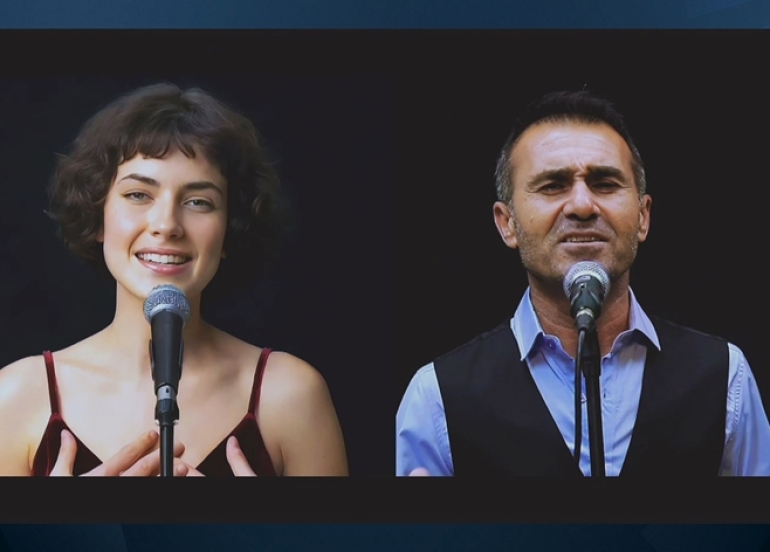 Di muzîka Kurdî de gaveke dîrokî: Turan Şengul û Zozan C.yê duet kir