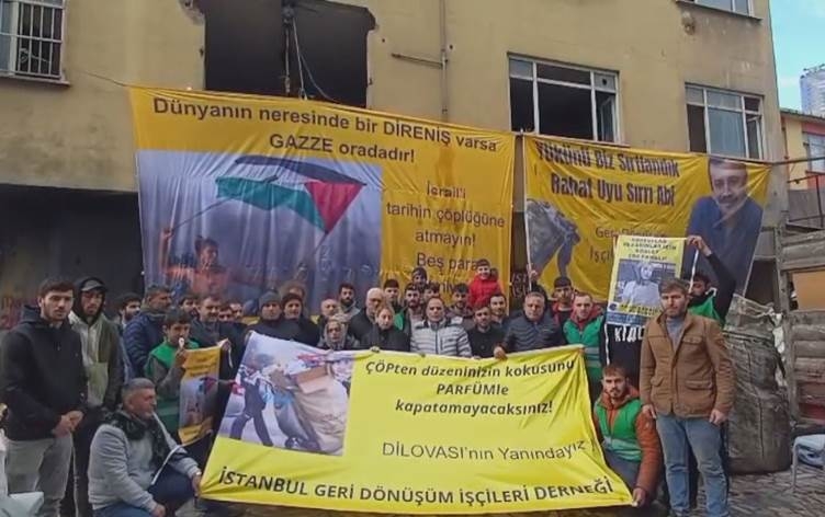 Têkoşîna karkerên Kurd ên li Stenbolê: Barê wan kaxiz, derdê wan nan e