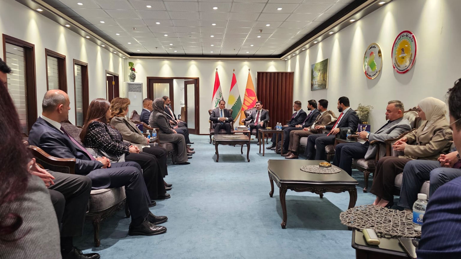 PDK û YNK li Bexdayê li ser posta Serokkomariyê civiyan