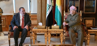 الرئيس بارزاني يستقبل رئيس مؤسسة 