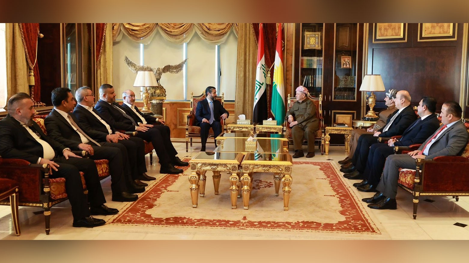 الرئيس بارزاني يستقبل وفداً من حركة الصادقون