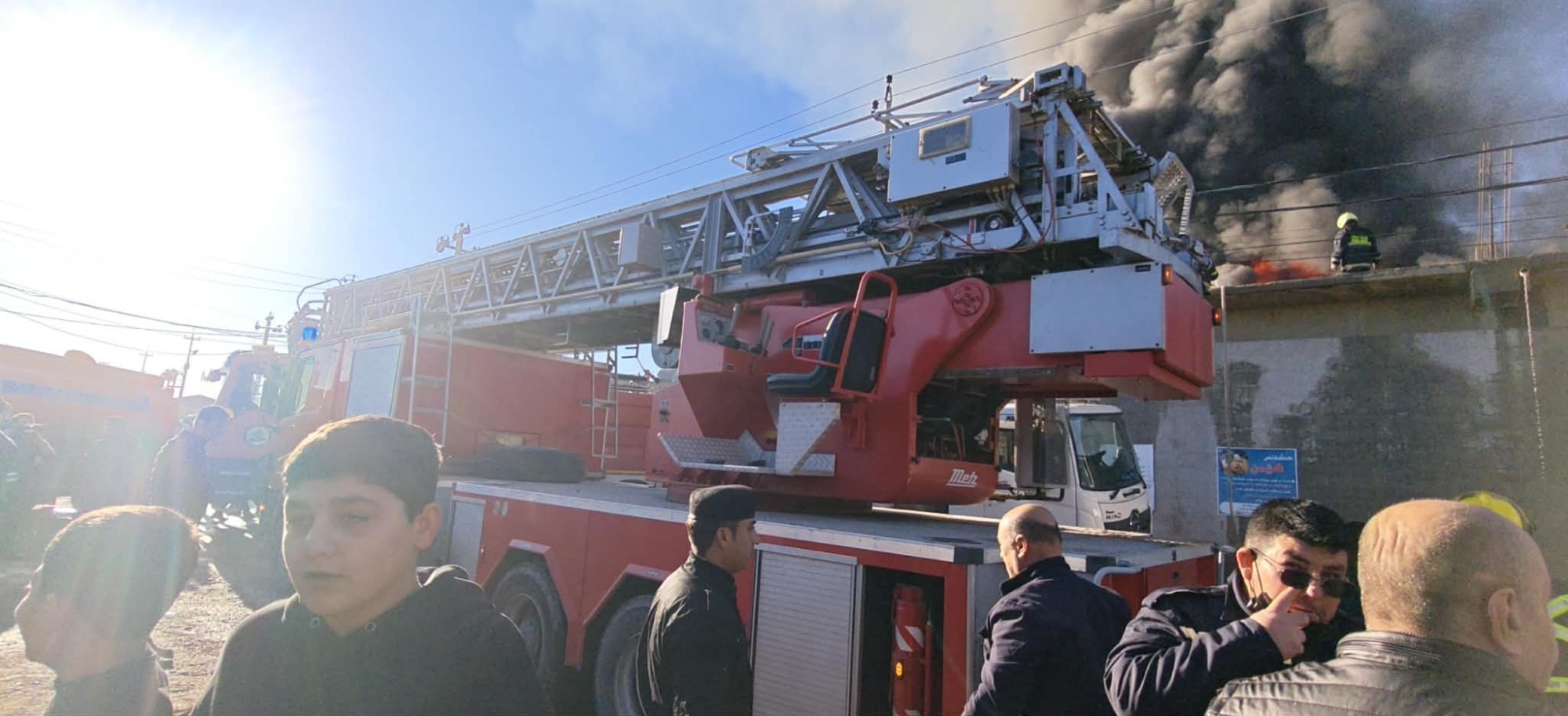 خسائر مادية دون إصابات بحريق في معمل لإنتاج الشيبس بالعاصمة أربيل