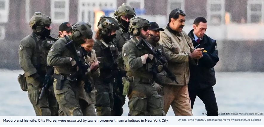 US Rules Out Troop Deployment as Gunfire Erupts Near Caracas Palace After Maduro’s Capture