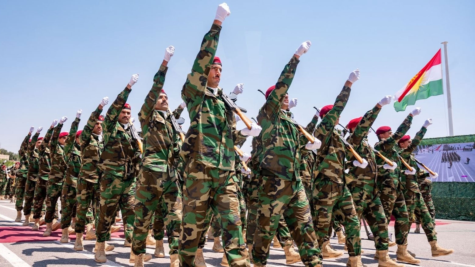 السفارة الأمريكية في بغداد تثمن دور قوات البشمركة وتضحياتها