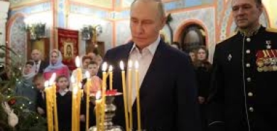 بوتين يشيد «بالمهمة المقدسة» للقوات الروسية في قداس الميلاد عند الأرثوذكس