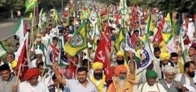 خەباتی یەکگرتووی کرێکاران و جووتیارانی هیندستان لە دژی چاکسازییەکانی دژە کرێکاری