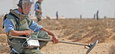 تطهير 2.7 مليون متر مربع وتدمير آلاف الألغام في إقليم كوردستان