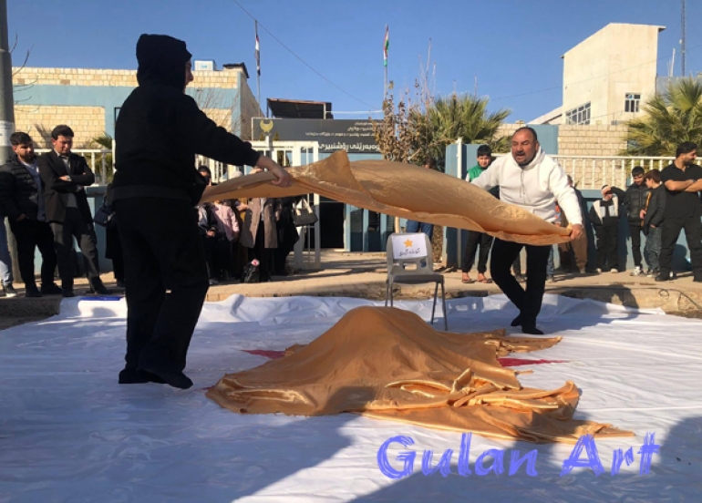 گروپی شانۆی هەوار نوێترین شانۆگەریی بەناونیشانی(بازنەی هیوا) نمایشكرد