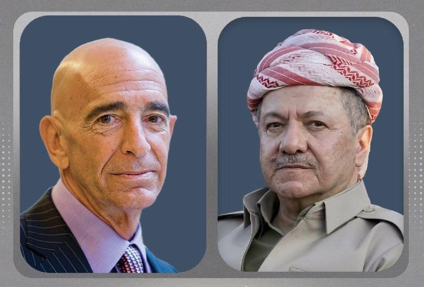 الرئيس بارزاني والمبعوث الخاص للرئيس ترامب يبحثان آخر المستجدات والتوترات في سوريا لا سيما حلب