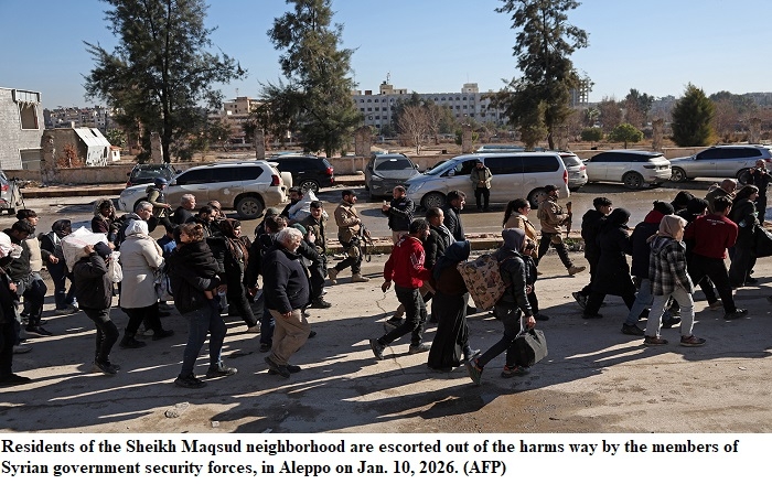 Mass Displacement in Aleppo as Intense Clashes Rock Kurdish Neighborhoods