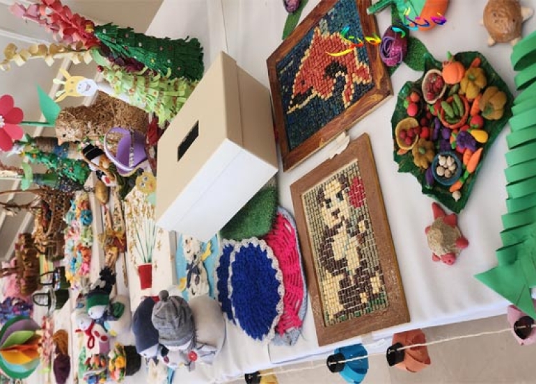 فێستیڤاڵی وێنەكێشان و كاری دەستی بۆ منداڵانی خانەی ناوجەوانان