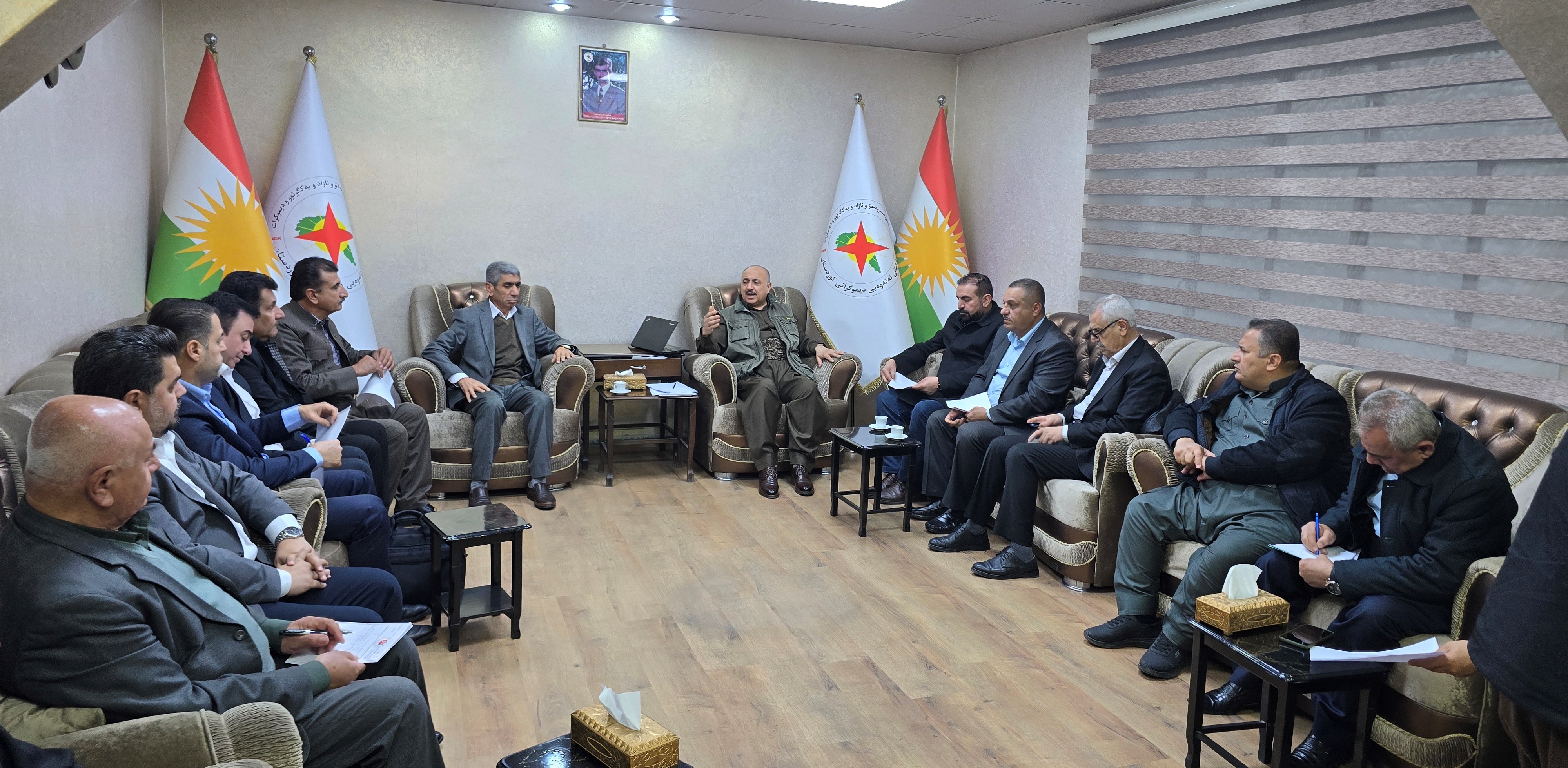 (15) حزباً وجهة سياسية كوردستانية تجتمع بشأن أوضاع الكورد في حلب وغربي كوردستان