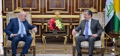 مەسرور بارزانی سەرۆکی حکوومەتی هەرێمی کوردستان ، پێشوازی لە باڵیۆز مەحموود فاروق یوسف ، کونسوڵی گشتیی میسر لە هەرێمی کوردستان کرد