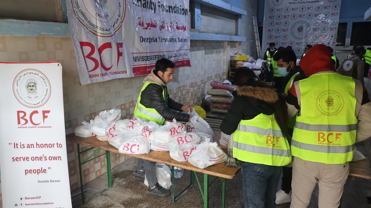 دەزگای خێرخوازیی بارزانی پێشبینی دۆخەكەی كردبوو، بۆیە بە خێرایی تیمەكانی خزمەتگوزاری لە عەفرین بەرفراوانتر كرد