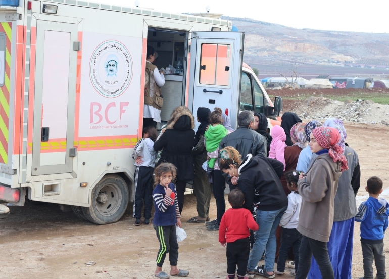 دەزگای خێرخوازیی بارزانی پێشبینی دۆخەكەی كردبوو، بۆیە بە خێرایی تیمەكانی خزمەتگوزاری لە عەفرین بەرفراوانتر كرد