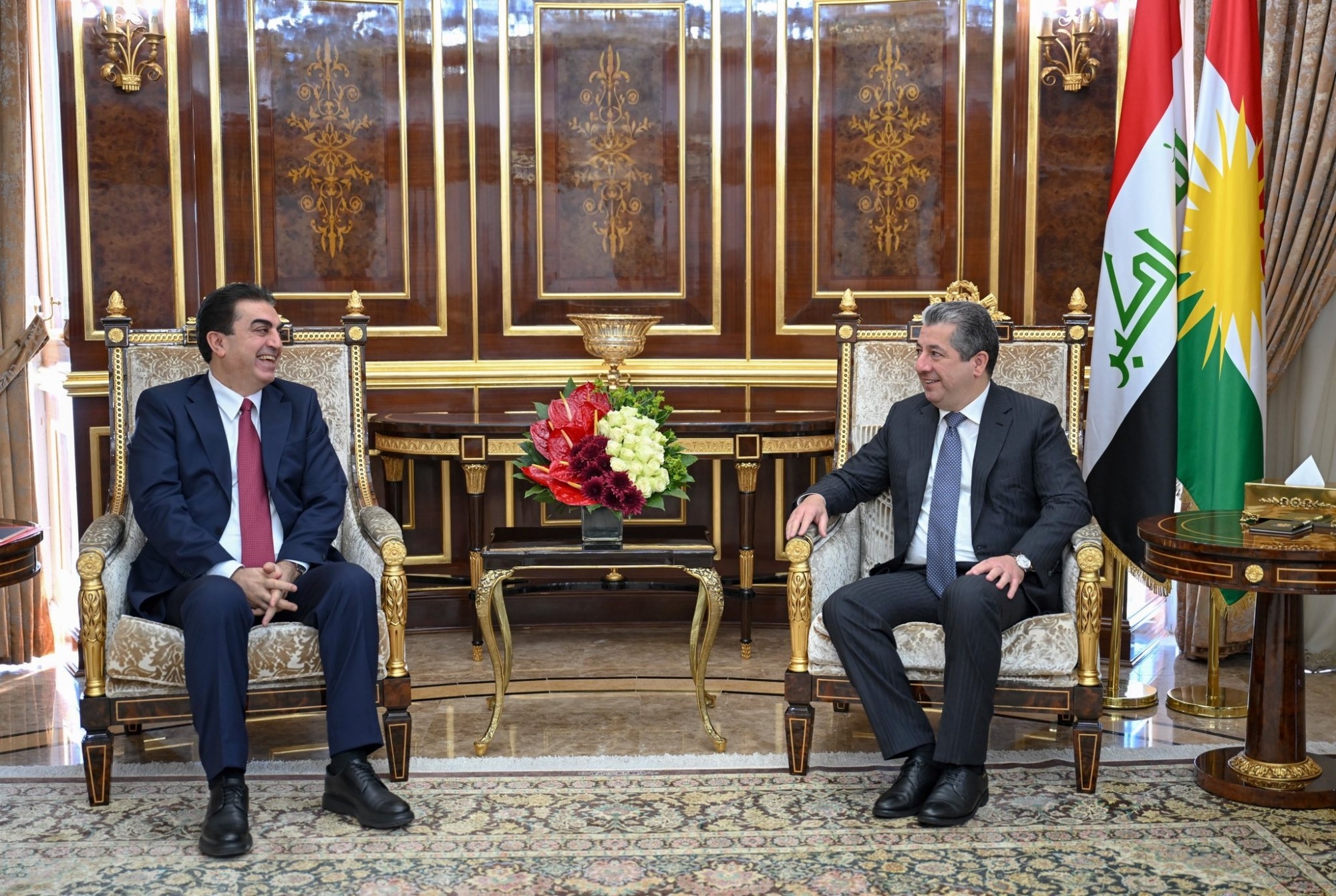 Serokê Hikûmetê pêşwazî li Cîgirê Serokê Parlamentoya Iraqê kir