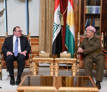 لە پیرمام، سەرۆک مەسعود بارزانی پێشوازی لە شاندێکی باڵیۆزخانەی ئەمەریکا لە عێراق بە سەرۆکایەتی بەڕێز جوشوا هاریس، هەڵسووڕێنەری کاروباری باڵیۆزخانەی ئەمەریکا لە عێراق کرد.