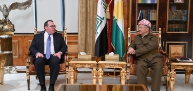 لە پیرمام، سەرۆک مەسعود بارزانی پێشوازی لە شاندێکی باڵیۆزخانەی ئەمەریکا لە عێراق بە سەرۆکایەتی بەڕێز جوشوا هاریس، هەڵسووڕێنەری کاروباری باڵیۆزخانەی ئەمەریکا لە عێراق کرد.