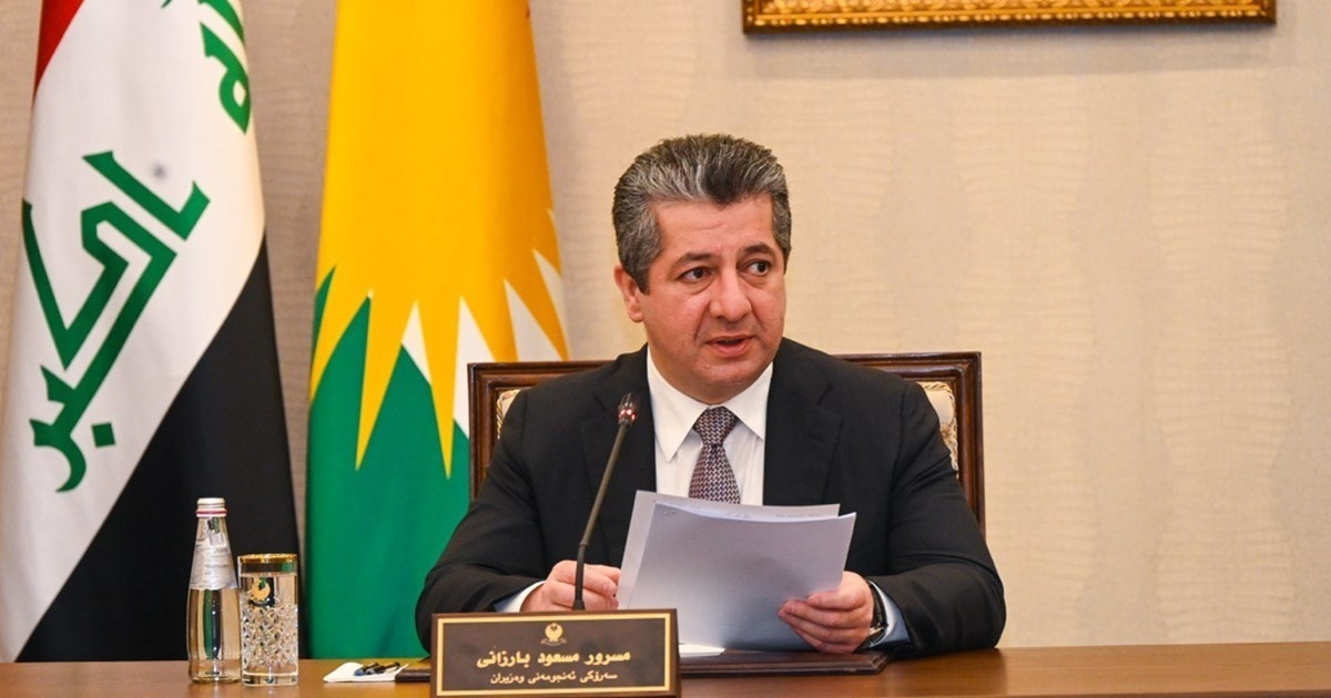 Bi serpereştiya Mesrûr Barzanî Civata Wezîran dicive