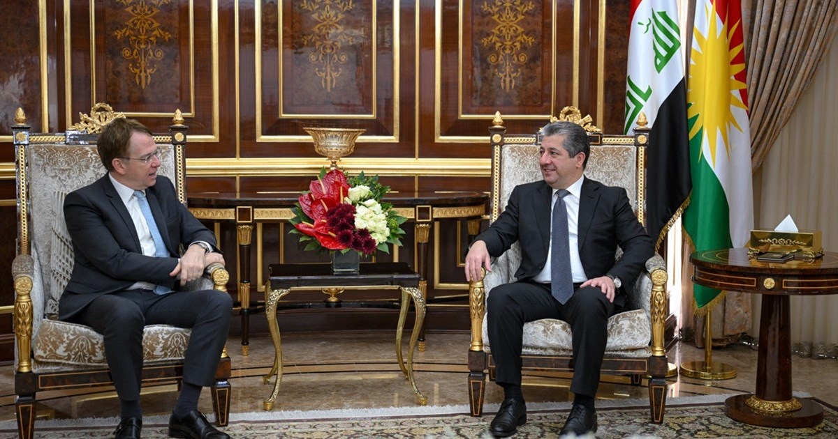 Prime Minister Masrour Barzani Meets French Ambassador to Discuss Government Formation and Regional Developments