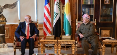 سەرۆك بارزانی پێشوازی لە نوێنەری سەرۆك ترامپ بۆ كاروباری سووریا و باڵیۆزی ئەمەریكا لە توركیا دەكات