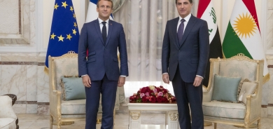 نێچيرڤان بارزانى، سه‌رۆكى هه‌رێمى كوردستان، په‌يوه‌ندييه‌كى ته‌له‌فۆنيى له‌ به‌ڕێز ئيمانوێل ماكرۆن، سه‌رۆكى فه‌ره‌نساوه‌ پێگه‌يشت