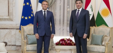 President Nechirvan Barzani and Macron Discuss Syria Tensions, Call for De-escalation and Protection of Kurdish Rights