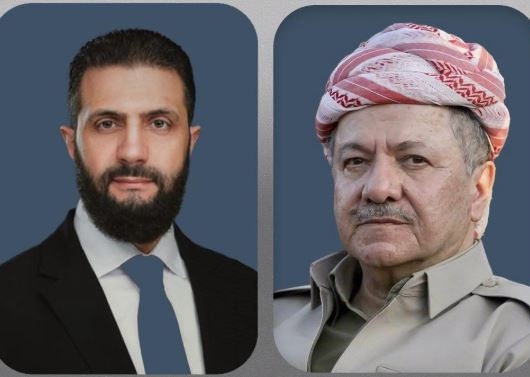 President Barzani, Syrian President Discuss Developments in Syria in Phone Call