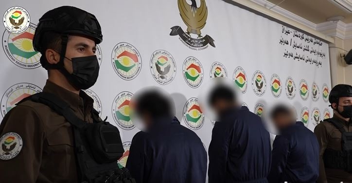 آسايش أربيل تلقي القبض على عصابة متورطة بجرائم سلب وابتزاز