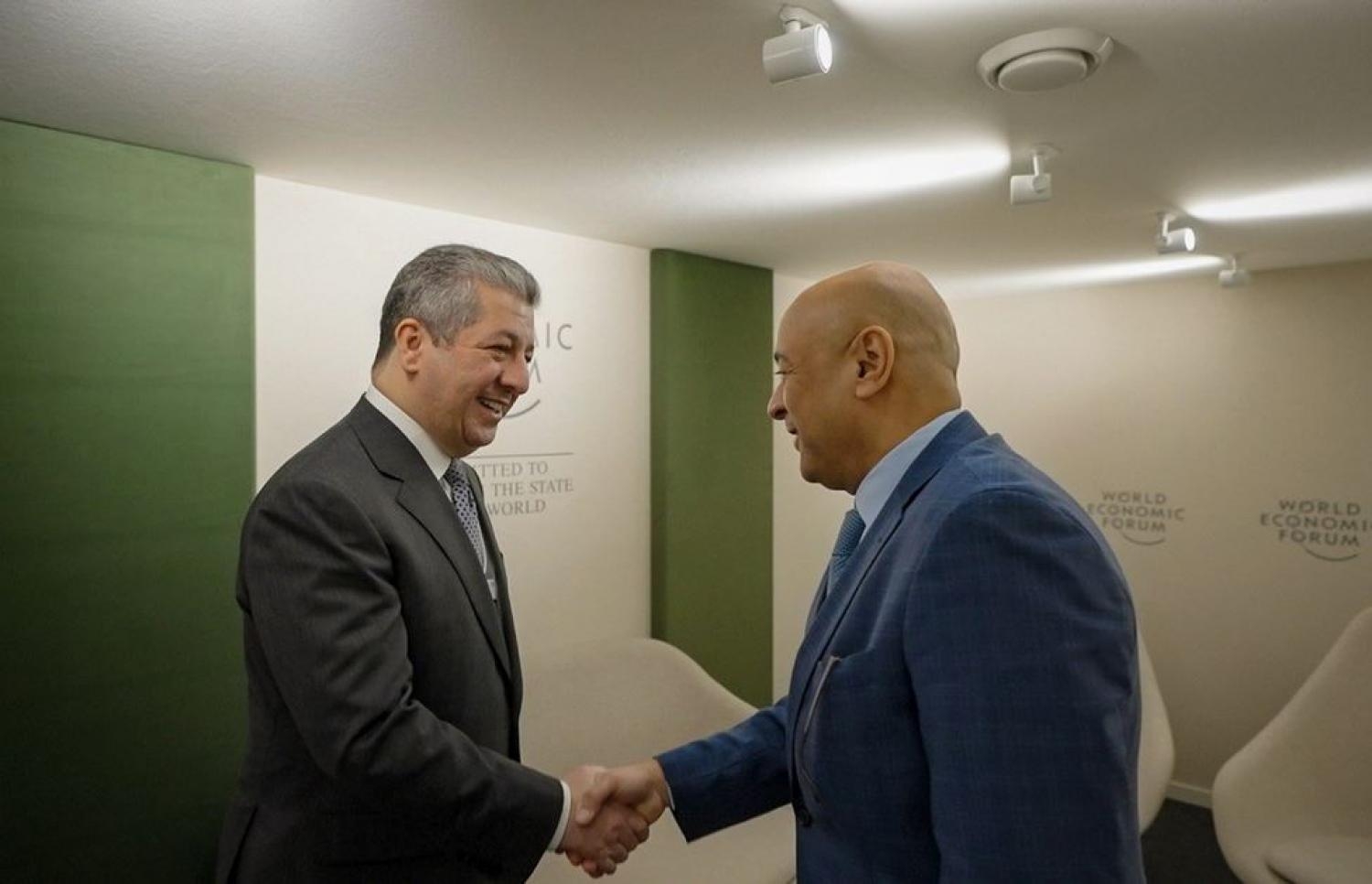 من دافوس.. مسرور بارزاني يشدد على ضرورة احترام حقوق الشعب الكوردي وجميع المكونات السورية