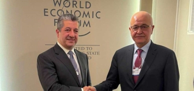 Prime Minister Masrour Barzani Holds High-Level Meetings at Davos