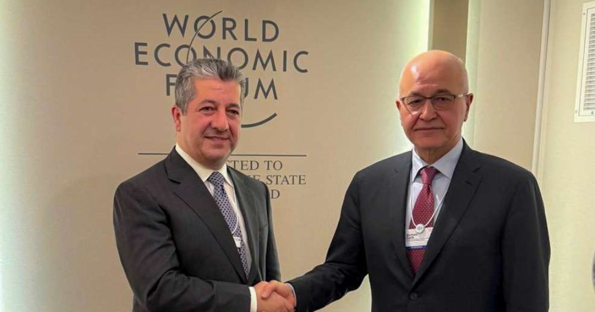 Prime Minister Masrour Barzani Holds High-Level Meetings at Davos