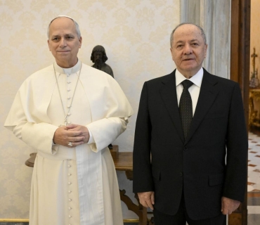 ئەمڕۆ چوارشەممە 21/1/2026، سەرۆک  بارزانی لە ڤاتیکان لەگەڵ پاپا فڕانسیس، پاپای ڤاتیکان کۆبووەوە.