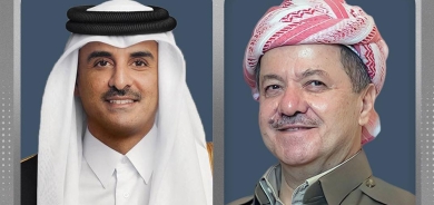 الرئيس بارزاني وأمير قطر يبحثان سبل تهدئة الأوضاع والحفاظ على الاستقرار في سوريا