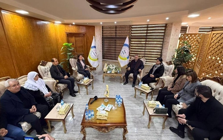 Şandeya DEM Partî û DBPyê çû Rojavayê Kurdistanê