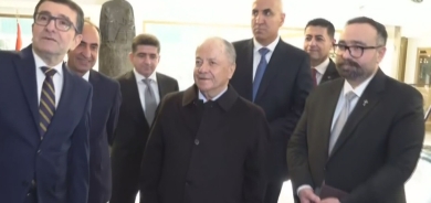 الرئيس بارزاني يجري زيارة للسفارة العراقية في إيطاليا