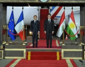 کــۆشــکــی ئـیــلــیــزێ: ئیمانوێل ماكرون سوپاسی نێچیرڤان بارزانی دەکات بۆ نێوەندگیرییەکەی لە سووریا