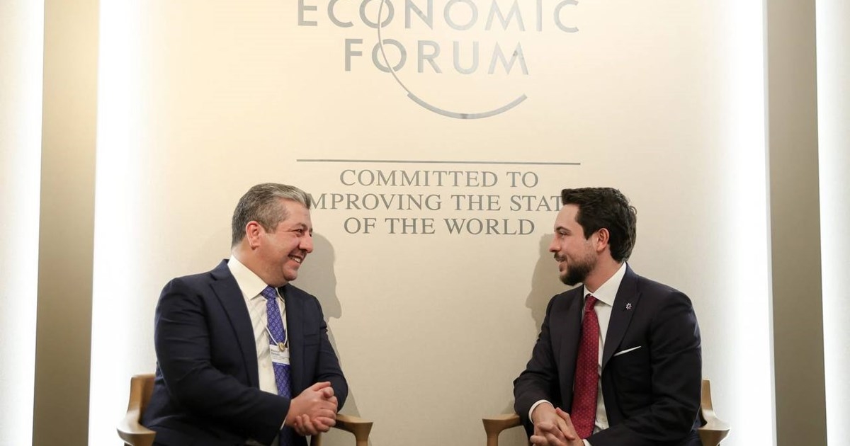 Prime Minister Masrour Barzani Holds Key Diplomatic Meetings at Davos, Discusses Iraq, Syria, and Regional Cooperation