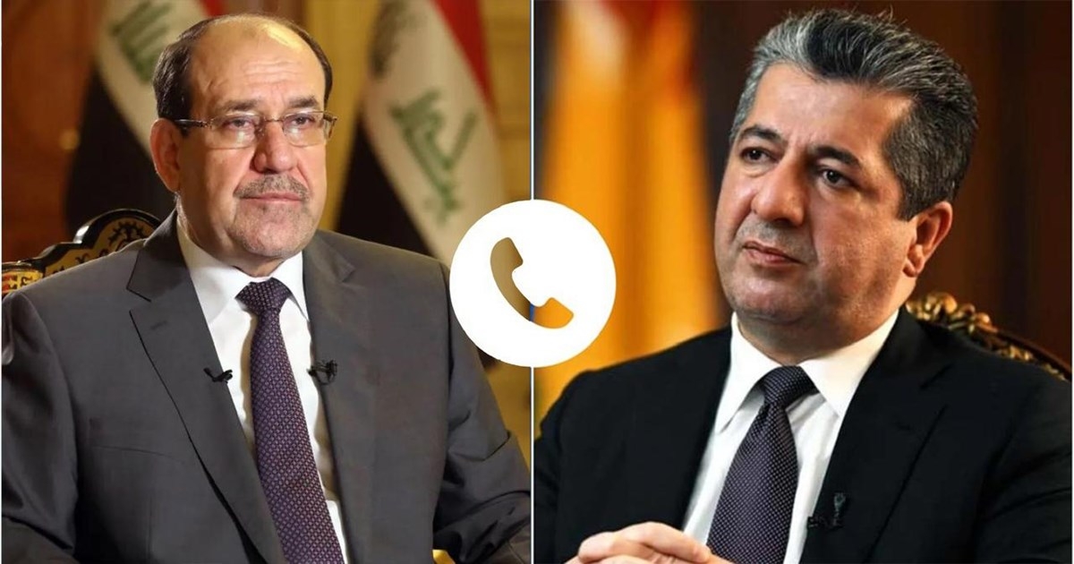 Prime Minister Barzani Congratulates Nouri al-Maliki on His Candidacy for Federal Prime Minister