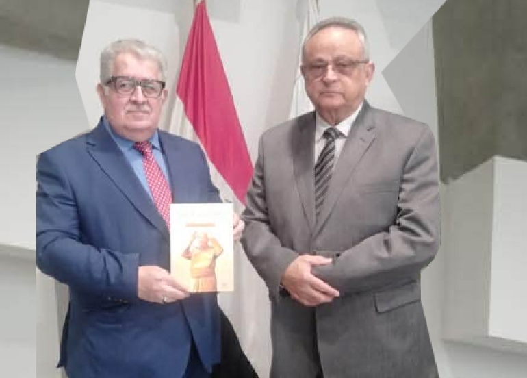 پەرتووکی مسعود بارزانی پیاوی ئاشتی پێشکەش بە پەرتوکخانەی ئەسکەندەریە کرا