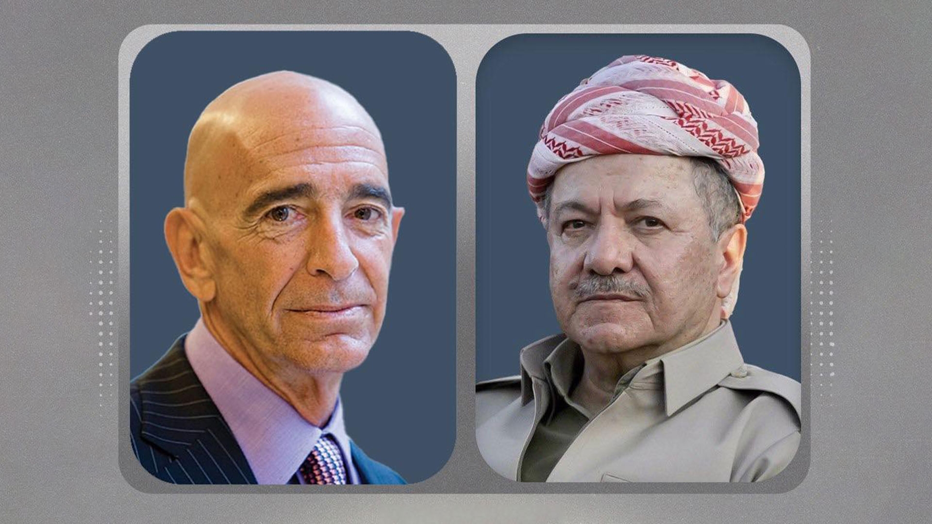 الرئيس بارزاني يتلقّى اتصالاً هاتفياً من المبعوث الأميركي إلى سوريا