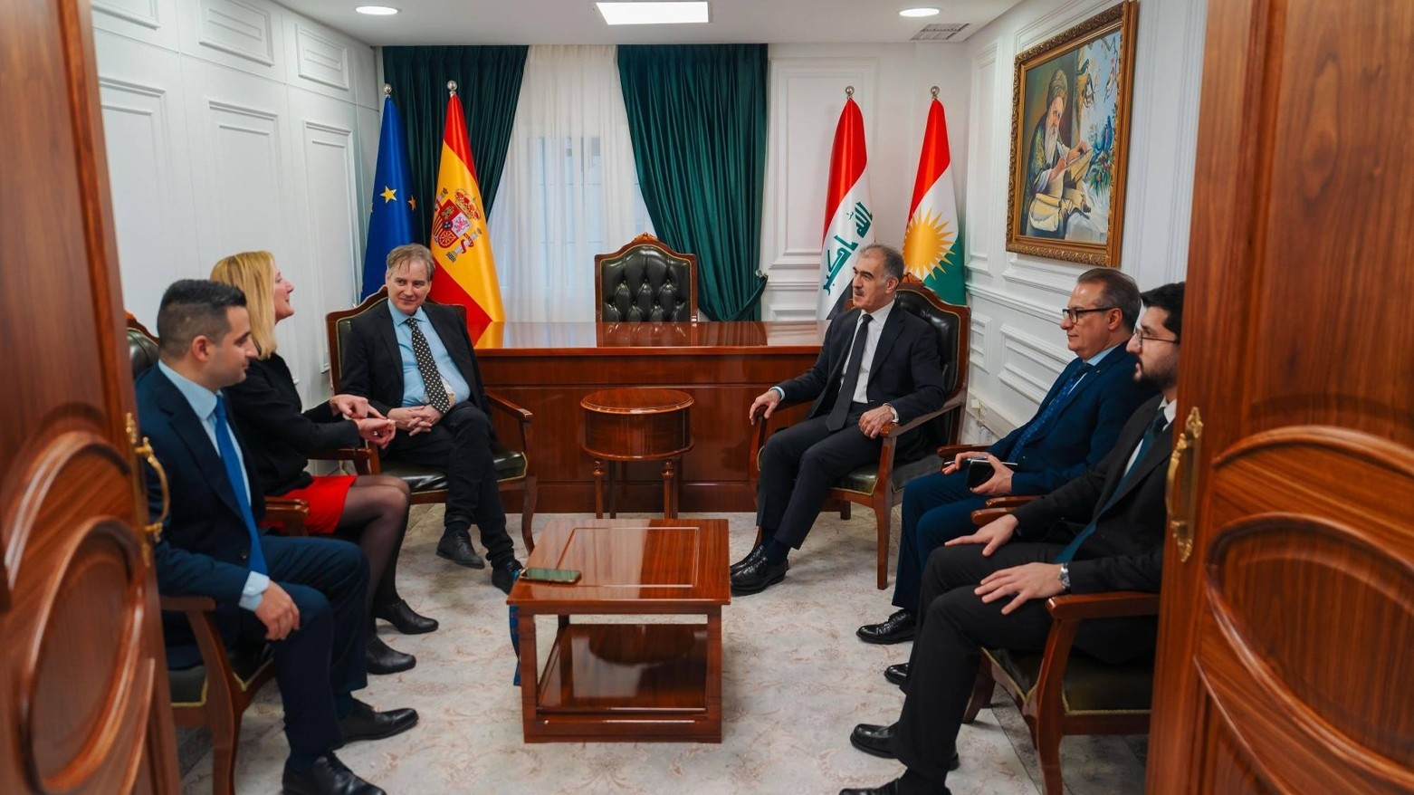 Li Îspanyayê nûnertiya Hikûmeta Herêma Kurdistanê hat vekirin