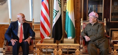 Tom Barrack û Serok Barzanî axivîn: Divê alîkarî here Kobaniyê