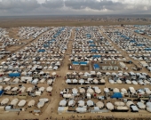 SOHR: Bi dehan malbatên DAIŞ’ê ji kampa Holê reviyan