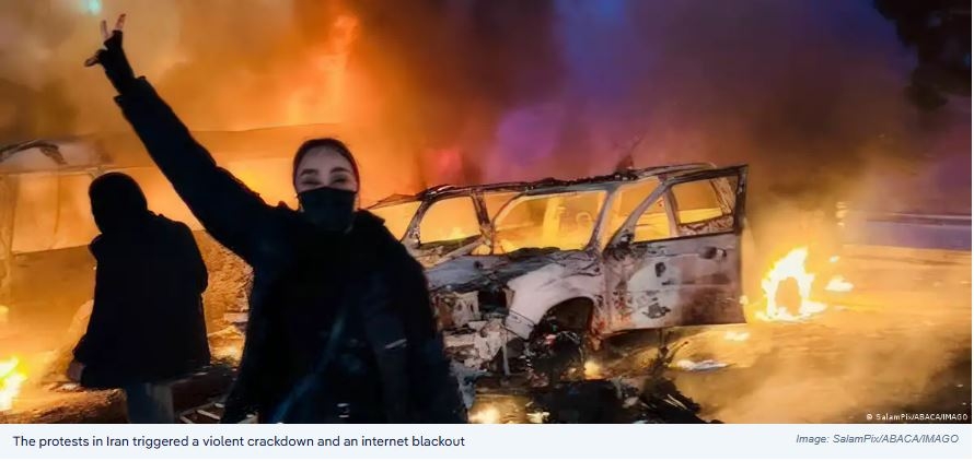 Over 6,100 Killed in Iran Protest Crackdown as US Warships Reach Region