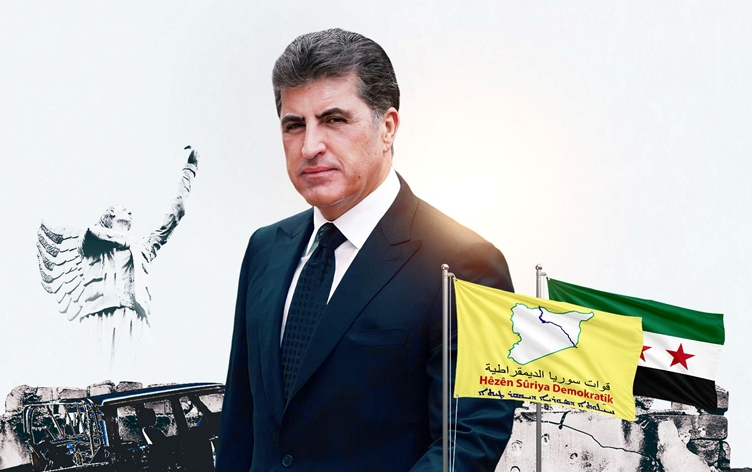 نيجيرفان بارزاني مُرحباً باتفاق قسد ودمشق: يمهد أرضية صلبة للاستقرار