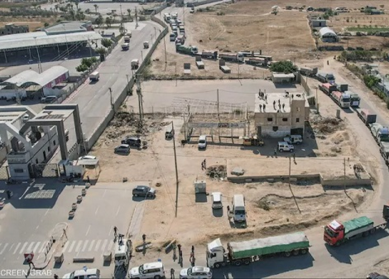 الجيش الإسرائيلي يعلن موعد فتح معبر رفح جزئيا