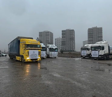 Ji Diyarbekirê 25 barhilgir alîkarî bo kobanê hatin şandin