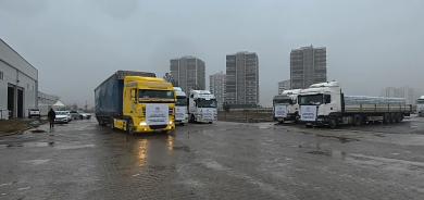 Ji Diyarbekirê 25 barhilgir alîkarî bo kobanê hatin şandin